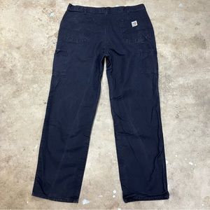 Carhartt Pants Mens 38x34 Black Cat FR Flame Resistant Jeans 100791-001 Workwear